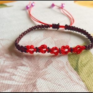 Bracelet with plum blossom